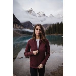 tentree women's tulita quilted bomber jacket